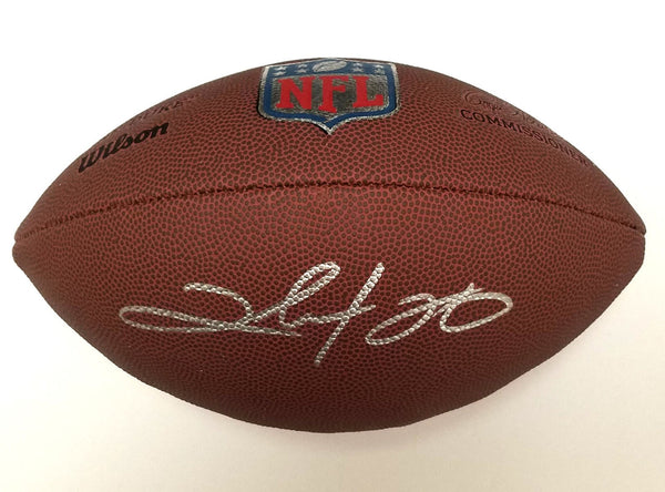 Clinton Portis Signed Redskins Broncos NFL Replica Duke Football JSA Witnessed