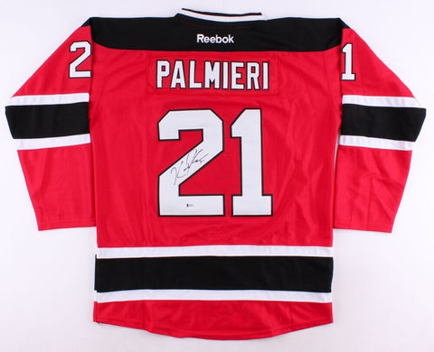 Kyle Palmieri Signed Devils Jersey (Beckett ) 26th Overall pick 2009 NHL Draft