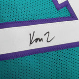Autographed/Signed Kon Knueppel Charlotte Teal Basketball Jersey JSA COA