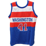 Wes Unsled Autographed/Signed Pro Style Red Jersey JSA 43543