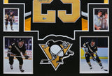 FRAMED PITTSBURGH PENGUINS KEVIN STEVENS AUTOGRAPHED SIGNED JERSEY BECKETT HOLO