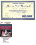 Covington Browner Denson Rossum Signed Notre Dame Irish 1997 Magazine JSA 55077