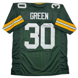 Autographed/Signed Ahman Green Green Bay Green Football Jersey Beckett BAS COA