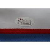 Warren Moon Signed Houston Oilers Reebok Blue XL Jersey HOF JSA 48492