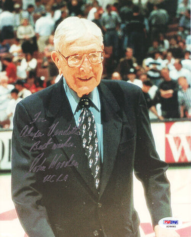 John Wooden Autographed Signed 8x10 Photo UCLA Bruins "To Alexa" PSA/DNA #S28685