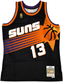 SUNS STEVE NASH AUTOGRAPHED M&N 1996-97 HARDWOOD CLASSIC JERSEY L BECKETT 233677