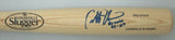 Brewers GEOFF JENKINS Signed Louisville Slugger Blonde Bat AUTO w/ Script - JSA