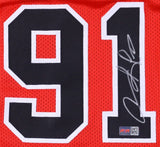 Dennis Rodman Signed Chicago Bulls Jersey (Players Ink) 7xNBA Rebound Champ ion