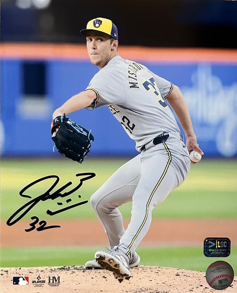 JACOB MISIOROWSKI - Milwaukee Brewers - Signed 8x10 Photo #1 AUTO - Prova
