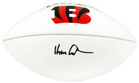 Ken Anderson Signed Bengals Franklin White Logo Football - (SCHWARTZ SPORTS COA)