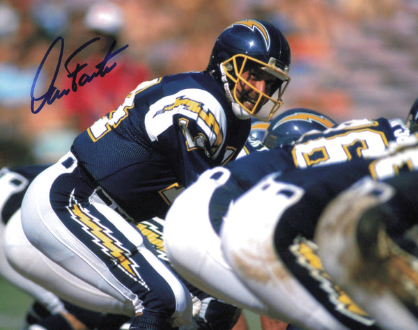 Dan Fouts Autographed Signed 8x10 Photo San Diego Chargers SKU #245795