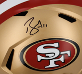 Brandon Aiyuk Autographed San Francisco 49ers Full Size Speed Helmet Fanatics