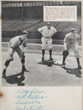 Yankees Babe Ruth "Sincerely" Signed & Framed 8x10.5 Magazine Page BAS #AE65714