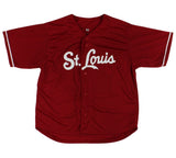JJ Wetherholt Signed St. Louis Custom Red Jersey