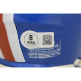 Randy Gradishar Autographed/Signed Denver Broncos TB Mini Helmet Beckett 44615