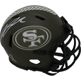 Ricky Pearsall Autographed San Francisco 49ers 22 Salute Mini Helmet BAS 47997