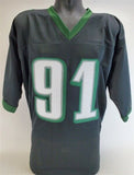 Fletcher Cox Signed Philadelphia Eagle Black Jersey (Beckett Holo) 4xPro Bowl DE