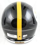 Kaleb Johnson Autographed Pittsburgh Steelers F/S Speed Helmet - Beckett W Holo