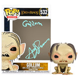 Andy Serkis Autographed Lord of the Rings Gollum POP Vinyl Figure #532