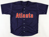 John Smoltz Signed Atlanta Braves Jersey (Beckett) 1995 World Series Champs
