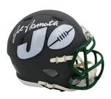 Joe Namath Signed New York Jets Speed AMP NFL Mini Helmet