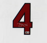 Yadier Molina Signed St. Louis Cardinals Nike White Home MLB Jersey