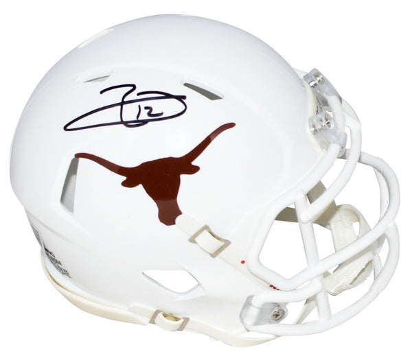 EARL THOMAS AUTOGRAPHED TEXAS LONGHORNS SPEED MINI HELMET BECKETT