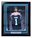 Bryce Young Signed Framed 16x20 Carolina Panthers Draft Day Photo Fanatics