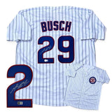 Michael Busch Autographed / Signed Jersey - Beckett Authenticated