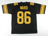 Hines Ward Signed Steelers Color Rush Jersey (Beckett) 2xSuper Bowl Champ / W.R.