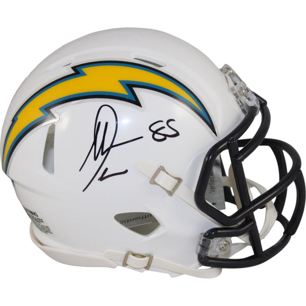 Antonio Gates Autographed San Diego Chargers TB 07-18 Mini Helmet Beckett 50265