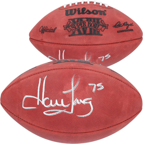 Howie Long Oakland Raiders Autographed Wilson Super Bowl XVIII Pro Football