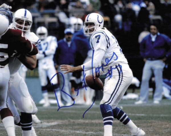 Bert Jones Autographed Signed 8x10 Photo Indianapolis Colts SKU #247417