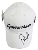 Dustin Johnson Authentic Signed White TaylorMade Hat Autographed BAS #B43622