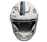 Dez Bryant Signed Dallas Cowboys SpeedFlex Authentic Retro NFL Helmet-Throw X