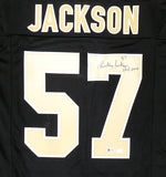 Rickey Jackson Signed New Orleans Saints Jersey Inscbd. "HOF 2010" (Beckett COA)