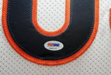 CHICAGO BEARS MIKE DITKA AUTOGRAPHED FRAMED WHITE JERSEY PSA/DNA STOCK #202414