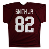 Alabama Irv Smith Jr. "Roll Tide" Signed Maroon Pro Style Jersey BAS #BY026993