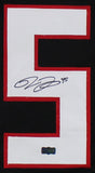 Deion Jones Signed Atlanta Black Custom Jersey