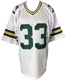 Aaron Jones Green Bay Signed White Football Jersey BAS ITP
