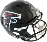 Devonta Freeman Autographed/Signed Atlanta Falcons F/S Helmet Radtke 59354