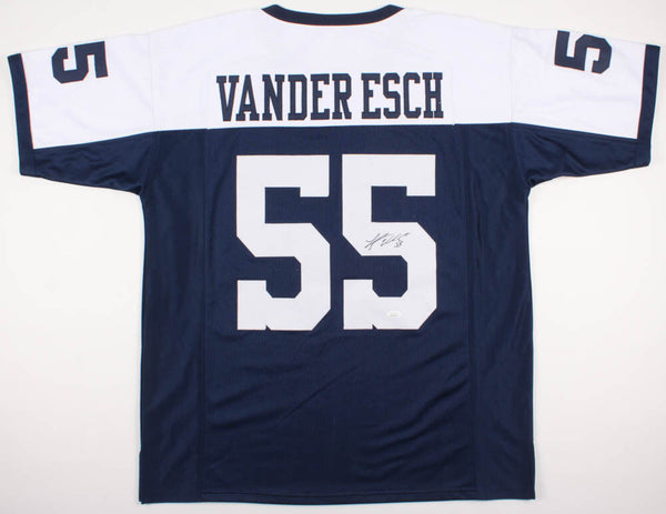 Leighton Vander Esch Signed Cowboys Jersey (JSA COA) Dallas 2018 #1 Draft Pick