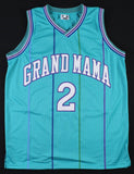Larry Johnson Signed Charlotte Hornets "Grandmama" Jersey (Tri Star Hologram)