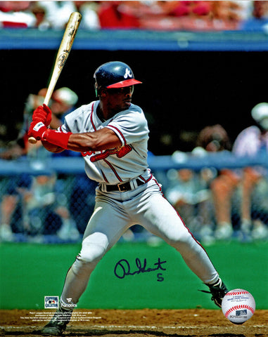 Braves All Star Outfielder RON GANT Signed 8x10 Action Photo #3 AUTO