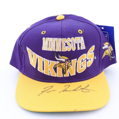 Fran Tarkenton Signed Minnesota Vikings Adjustable Baseball Style Hat (Beckett)