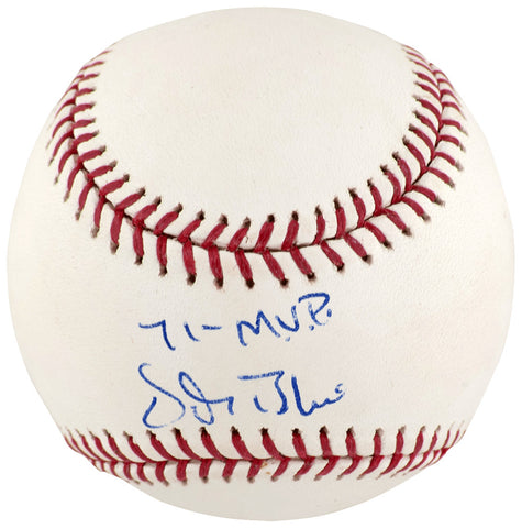 Vida Blue Signed Rawlings (Selig) MLB Baseball w/71 MVP - (SCHWARTZ COA)