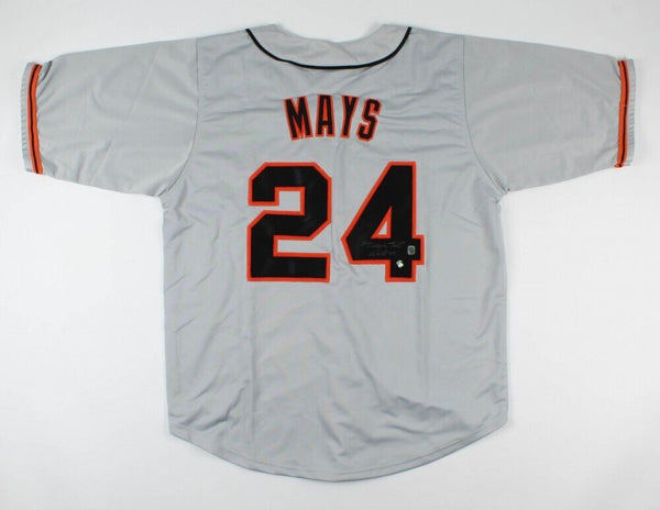 Willie Mays Signed San Francisco Giant Jersey (Mays Say Hey Holo) 24xAll Star CF
