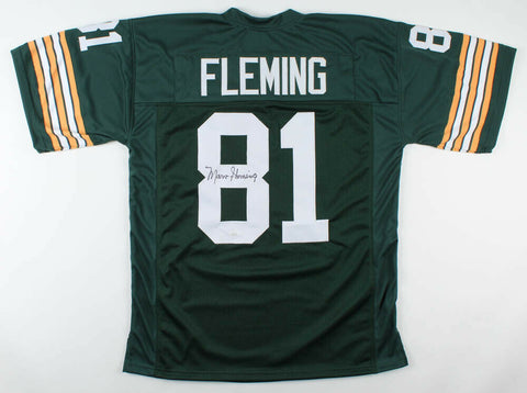 Marv Fleming Signed Green Bay Packers Jersey (JSA COA) 4xSuper Bowl Champion T.E