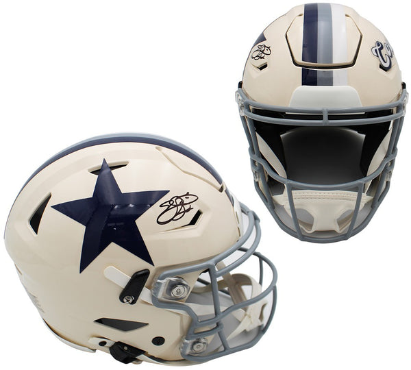 Emmitt Smith Signed Dallas Cowboys Speed Flex Authentic Retro NFL Helmet
