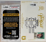 Gaylord Perry Autographed Perez-Steele Postcard 11th Series Card #210 JSA COA